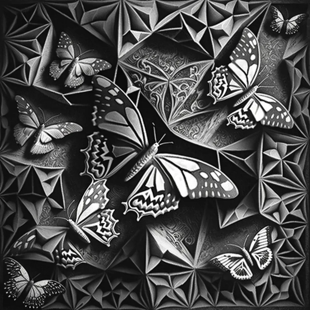 Butterflies - Midjourney image