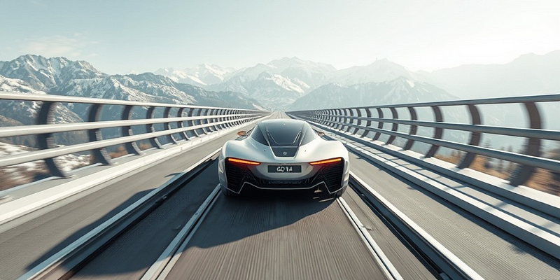 Car with Safety Rails