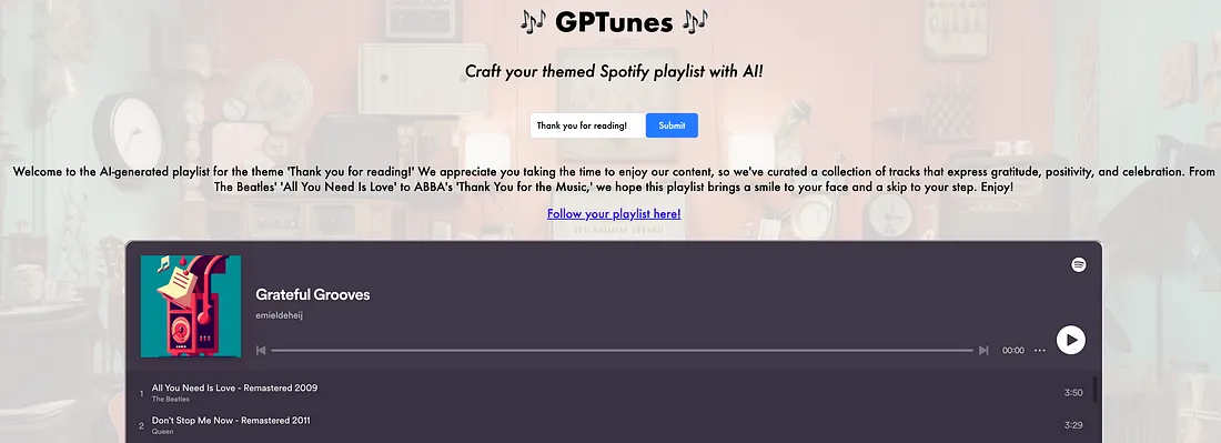 GPTunes-screenshot