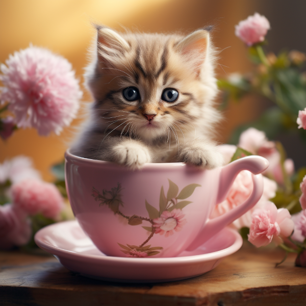 cute_kitten_at_high_tea