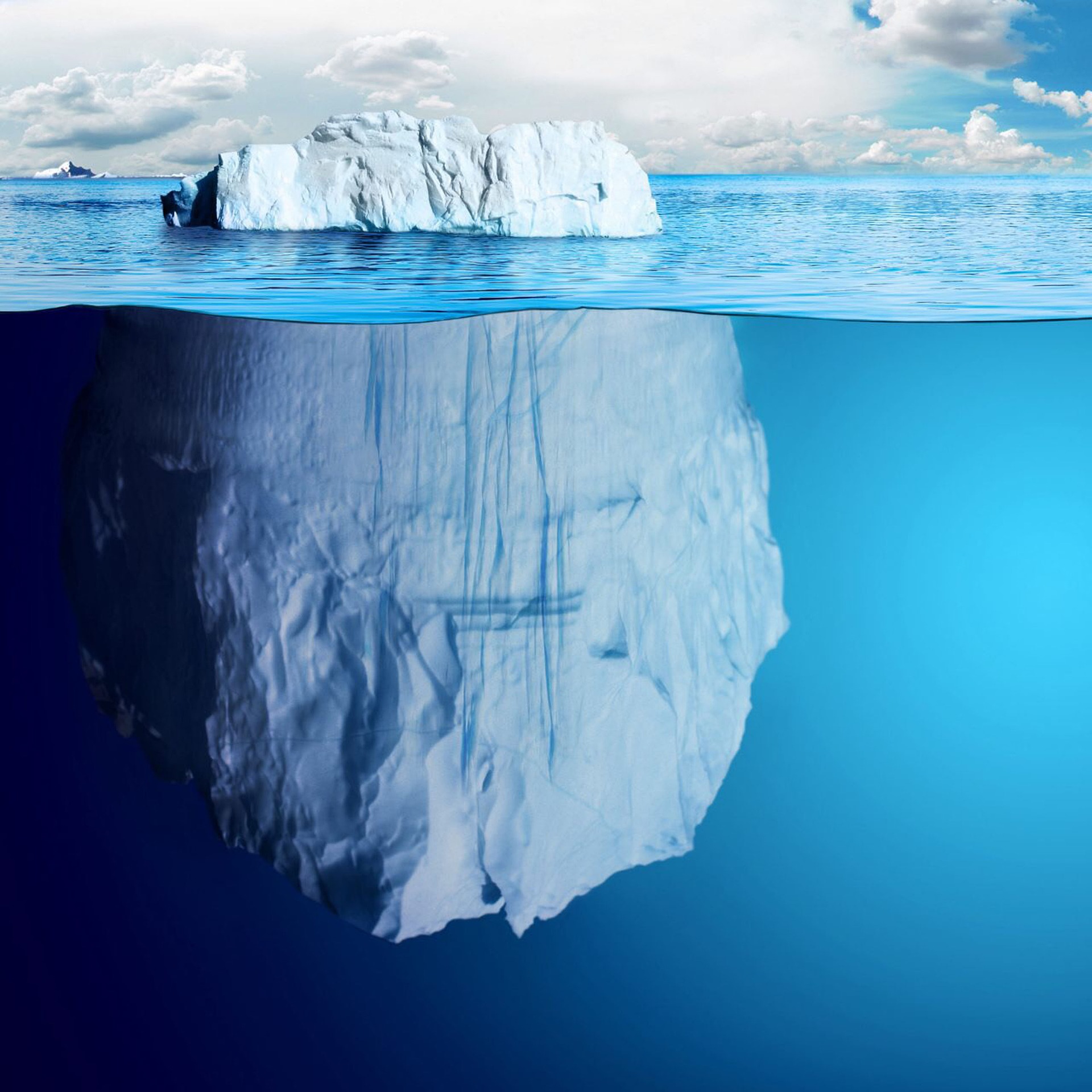 Top of the iceberg
